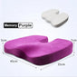PurenLatex 45*35*7 U Shape Slow Rebound Soft Memory Foam Sofa Office Chair Hips Pillow Seat Cushion