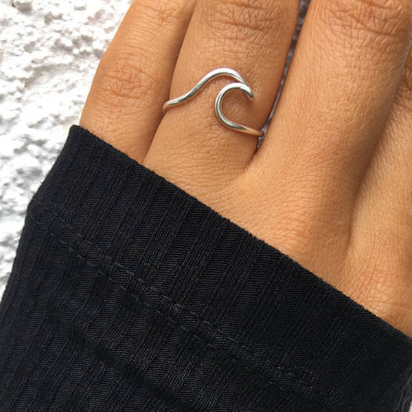 NEW Wave Ring Wedding Ring For Women 2018