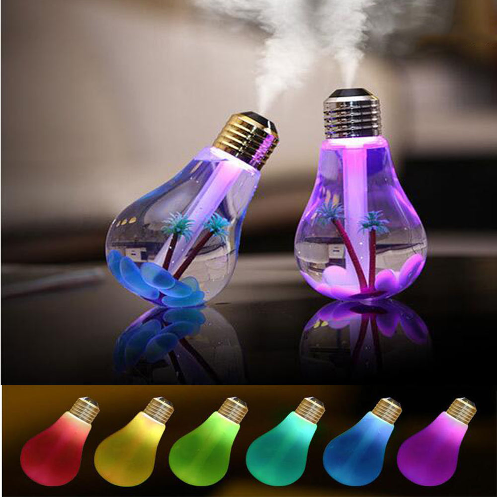 Newest 7 Colors Night Light Air Ultrasonic Humidifier Oil Essential Aroma Diffuser