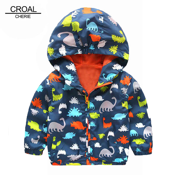 Cute Dinosaur Spring Children Coat Kids Jacket Boys