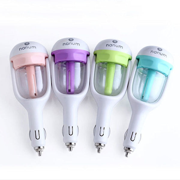 12V Car air freshener Car Humidifier Air Purifier Aroma Diffuser Essential oil diffuser Aromatherapy Mist Maker Fogger